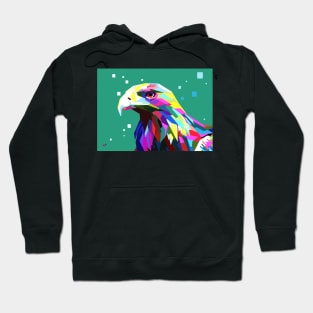 Eagle Pop Art Wpap Hoodie